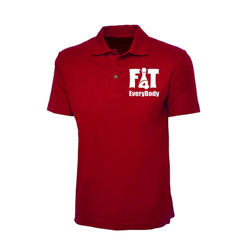 Fit4Everybody visualisation of branded t-shirt